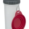 TRIXIE Futter- und Wasserbehälter grau 2 x 0,35 l