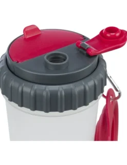 TRIXIE Futter- und Wasserbehälter grau 2 x 0,35 l