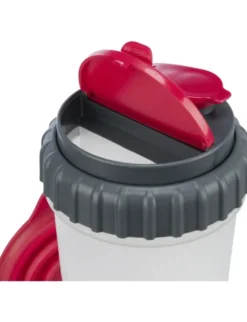 TRIXIE Futter- und Wasserbehälter grau 2 x 0,35 l