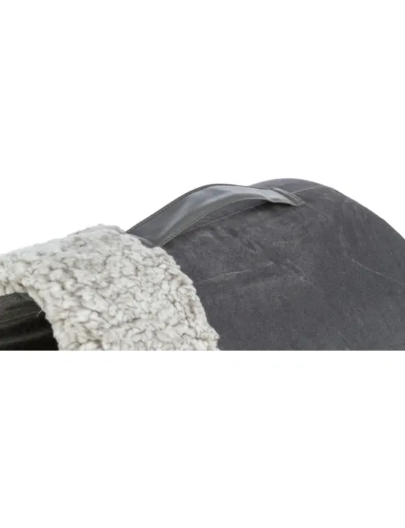 TRIXIE Höhle Calida mit wärmereflektierender Einlage grau, schwarz, weiß
