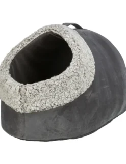 TRIXIE Höhle Calida mit wärmereflektierender Einlage grau, schwarz, weiß