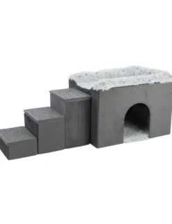TRIXIE Höhle Harvey mit Treppe grau
