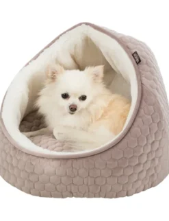 TRIXIE Höhle Livia altrosa, creme Ø 45 cm