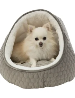 TRIXIE Höhle Livia creme, taupe Ø 45 cm
