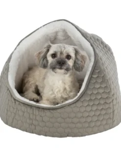 TRIXIE Höhle Livia creme, taupe Ø 45 cm