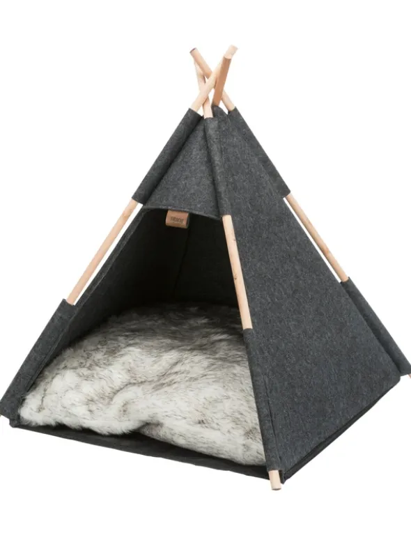 TRIXIE Höhle Tipi anthrazit