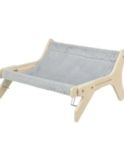 TRIXIE Hängematte Holz grau