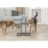 TRIXIE Hundebar höhenverstellbar silber 2 x 2,8 l