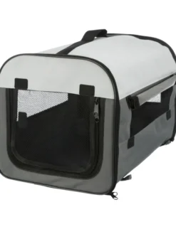 TRIXIE Hundebox Basic dunkelgrau, hellgrau 32x32x47 cm