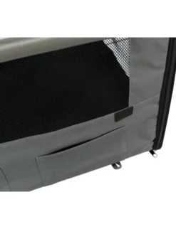 TRIXIE Hundebox Basic dunkelgrau, hellgrau 32x32x47 cm