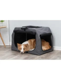 TRIXIE Hundebox Easy grau 50x33x36 cm