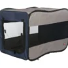 TRIXIE Hundebox Twister blau, grau 45x45x64 cm