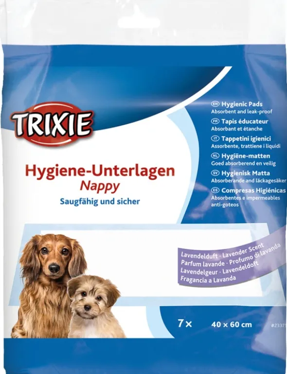 TRIXIE Hygiene-Unterlage Nappy Lavendelduft weiß 40x60 cm
