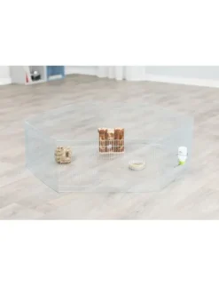 TRIXIE Indoor Freilaufgehege Metall silber