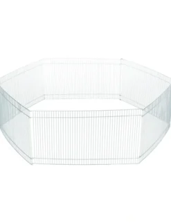 TRIXIE Indoor Freilaufgehege Metall silber