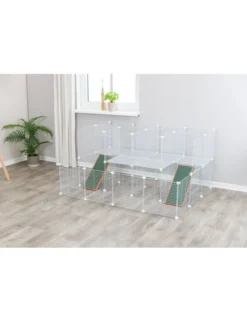 TRIXIE Indoor Freilaufgehege Metall weiß