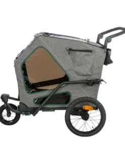 TRIXIE Jogger-Umbausatz Fahrradanhänger #12802 schwarz
