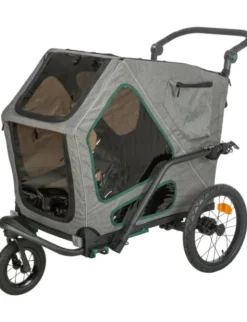 TRIXIE Jogger-Umbausatz Fahrradanhänger #12802 schwarz