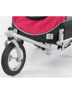 TRIXIE Jogger-Umbausatz Fahrradanhänger #12814 schwarz