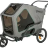 TRIXIE Jogger-Umbausatz Fahrradanhänger #12804 schwarz
