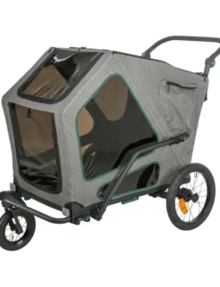 TRIXIE Jogger-Umbausatz Fahrradanhänger #12804 schwarz