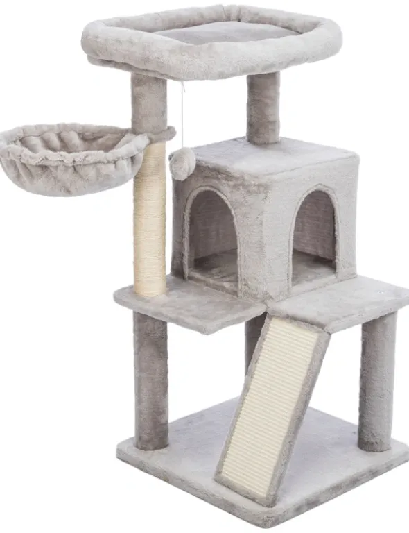 TRIXIE Junior Kratzbaum Pepito grau 98 cm