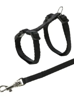TRIXIE Junior Kätzchengeschirr mit Leine 1,2m 19-31/0,8 cm