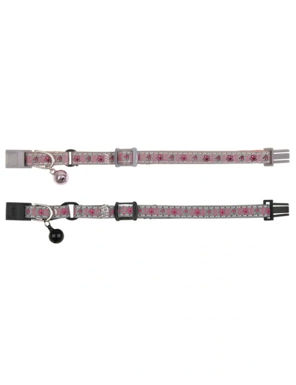 TRIXIE Junior Kätzchenhalsband reflektierend Blümchen diverse