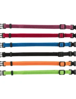 TRIXIE Junior Set Welpenhalsbänder mit Sicherheitsverschluss 22-35 cm