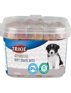 TRIXIE Junior Soft Snack Dots mit Omega3 117g