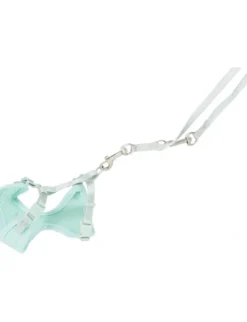 TRIXIE Junior Welpen-Softgeschirr Leine mint 26-34 cm