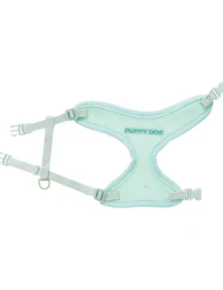 TRIXIE Junior Welpen-Softgeschirr Leine mint 26-34 cm