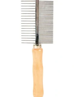 TRIXIE Kamm beidseitig beige