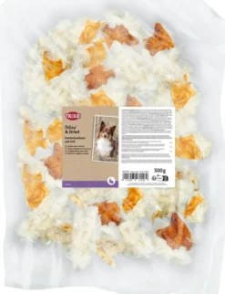TRIXIE Kaninchenhaut mit Fell 500g