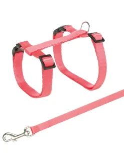 TRIXIE Katzengeschirr mit Leine 1,2m 27-45/1,0 cm