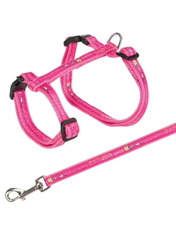 TRIXIE Katzengeschirr mit Leine Good Luck diverse 1,2 m