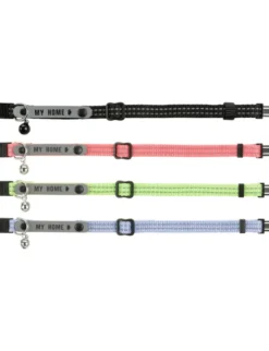TRIXIE Katzenhalsband mit Adresslasche reflektierend diverse
