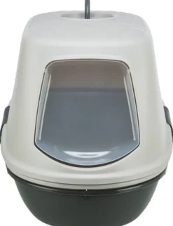 TRIXIE Katzentoilette Berto Top mit Haube helltaupe, taupe