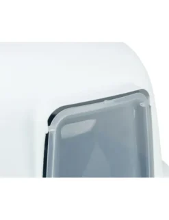 TRIXIE Katzentoilette Primo Top mit Haube blau, weiß