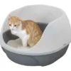 TRIXIE Katzentoilette Simao hoher Rand grau