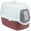 TRIXIE Katzentoilette Vico altrosa, weiß