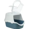 TRIXIE Katzentoilette Vico Open Top mit Haube blau