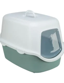 TRIXIE Katzentoilette Vico salbei, weiß