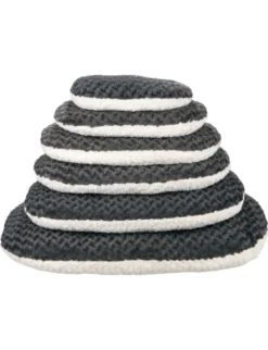 TRIXIE Kissen Kaline oval creme, grau 54x35 cm