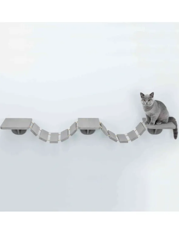 TRIXIE Kletterleiter zur Wandmontage taupe