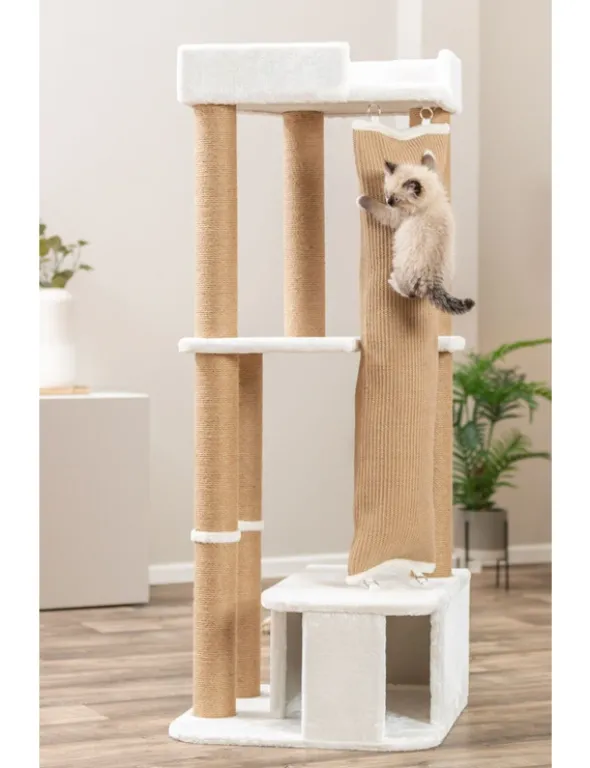 TRIXIE Kratzbaum Active weiß 150 cm