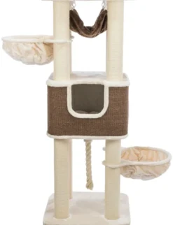 TRIXIE Kratzbaum Humberto creme, dunkelbraun 174 cm