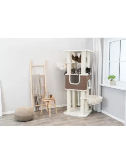 TRIXIE Kratzbaum Humberto creme, dunkelbraun 174 cm