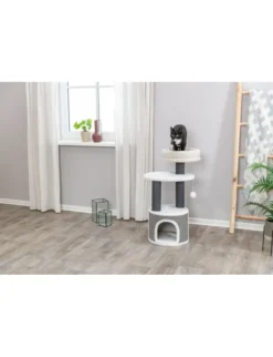 TRIXIE Kratzbaum Marco beige, grau, weiß 85 cm