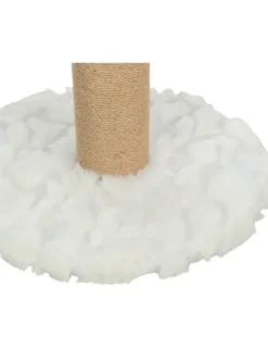 TRIXIE Kratzbaum Mirella mit Bettchen weiß weiß 68 cm